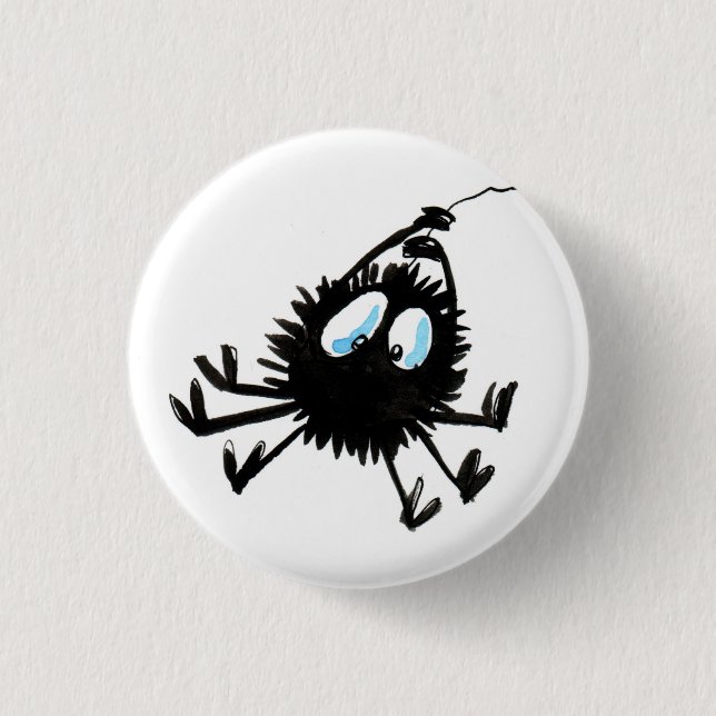Keep Swinging Inspirational Button! Cute! 1 Inch Round Button (Front)