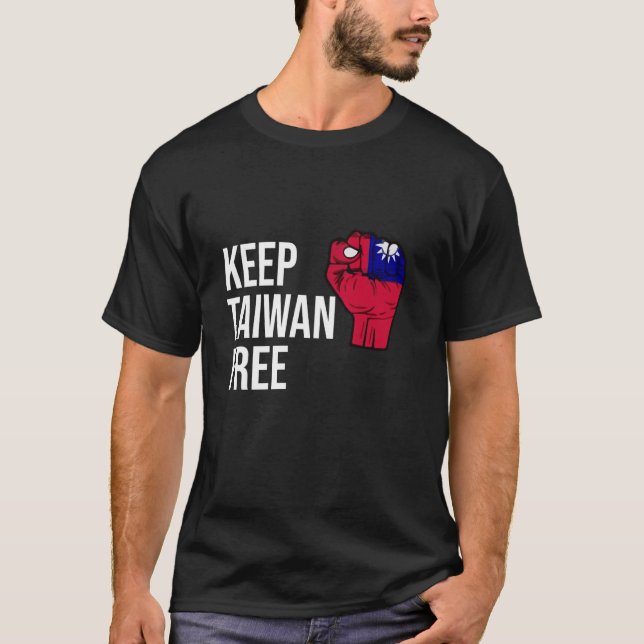 Keep Taiwan Free T-Shirt (Front)