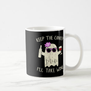 Keep The Candy Fun Halloween Ghost Costume Women  Coffee Mug