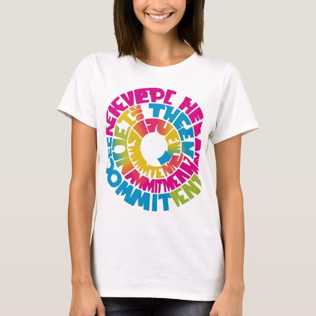 Keep the Commitment - Motivational T-Shirt (Front)