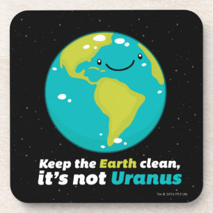 Keep The Earth Clean Coaster