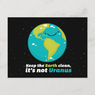 Keep The Earth Clean Postcard