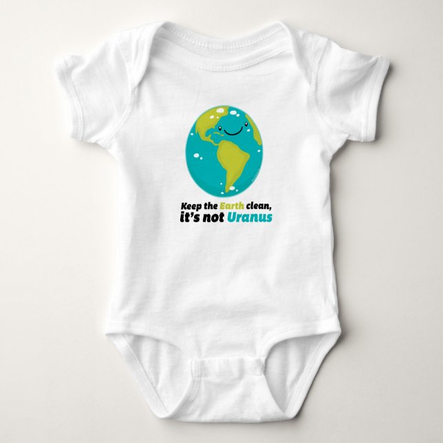 Keep The Earth Clean T-Shirt (Front)