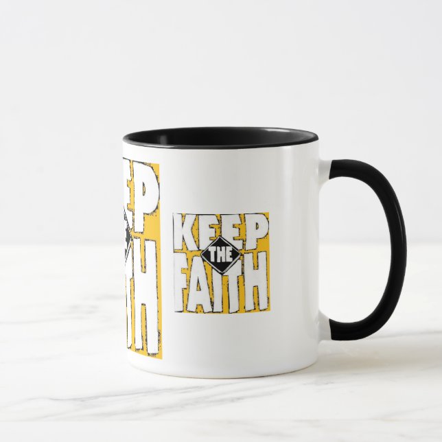 keep the faith mug (Right)