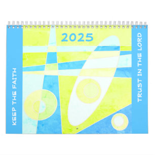Keep The Faith - Trust In The LORD (Blue) Calendar