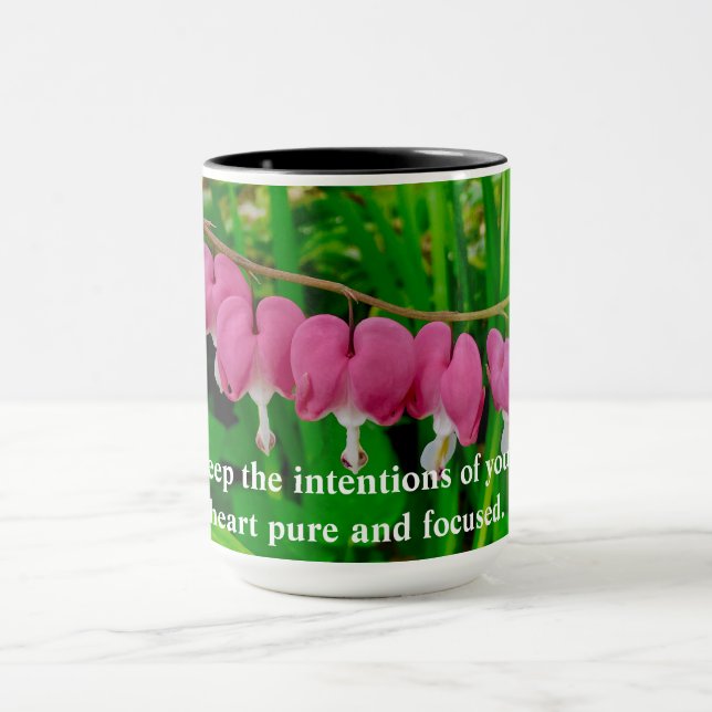 Keep The Intentions Of Your Heart Pure & Focused Mug (Center)