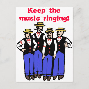 Keep the Music Ringing! Postcard