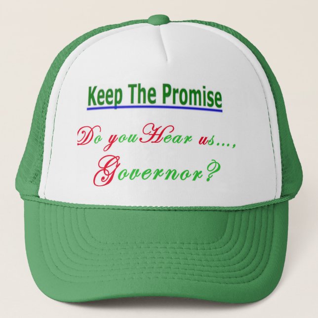 KEEP THE PROMISE headgear Trucker Hat (Front)
