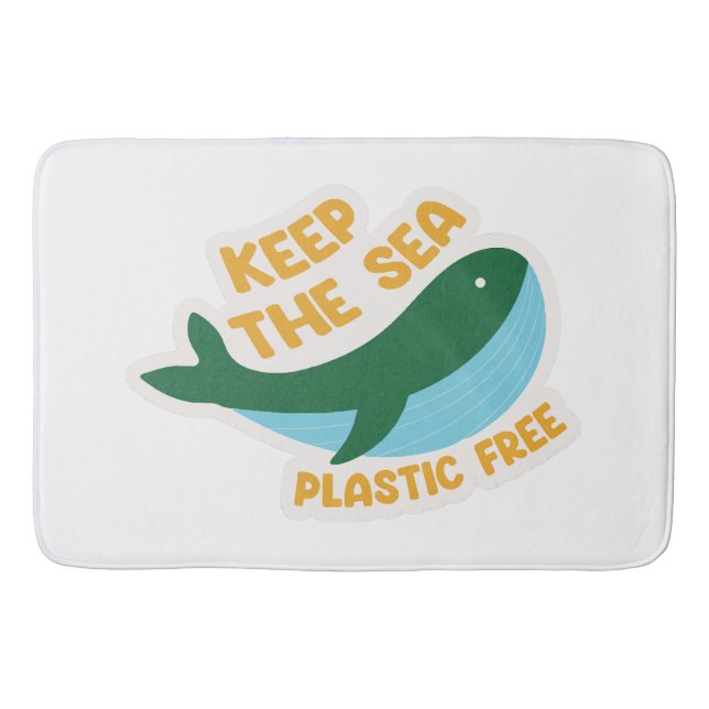 Keep the sea plastic free bath mat (Front)