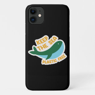 Keep the sea plastic free iPhone 11 case