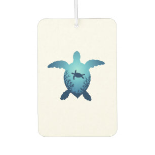 Keep The Sea Plastic Free Save The Sea Turtles T-S Air Freshener