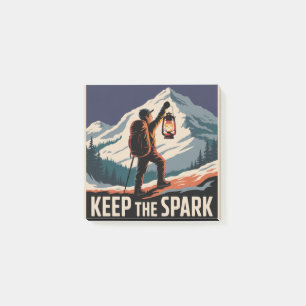 Keep The Spark Post-it Notes