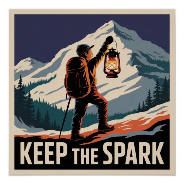 Keep The Spark Poster (Front)