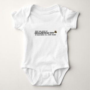 Keep the Spirit of Groundhog Day in your heart Baby Bodysuit