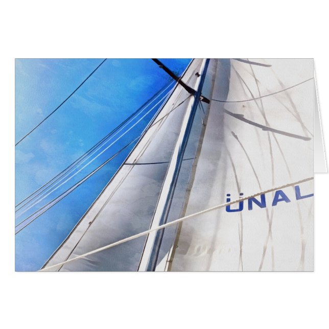 Keep The Wind In Your Sails Acrylic Art (Front Horizontal)