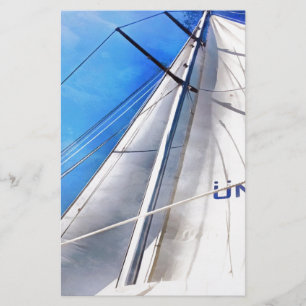 Keep The Wind In Your Sails Acrylic Art Stationery