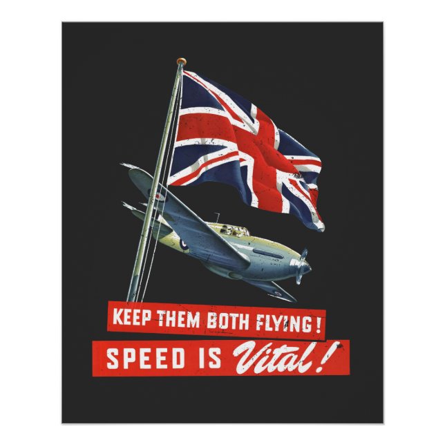 Keep Them Both Flying! Poster (Front)