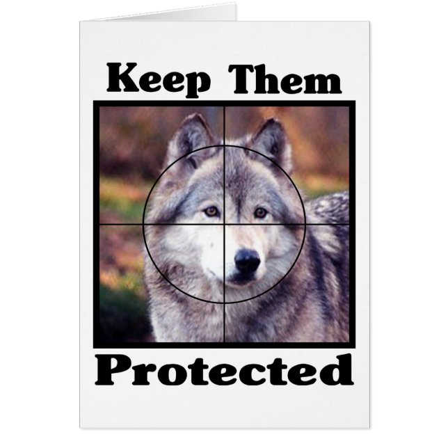 Keep them Protected - Wolf (Front)