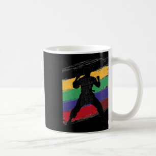 Keep Training Until Belt Turns Black Karate Taekwo Coffee Mug