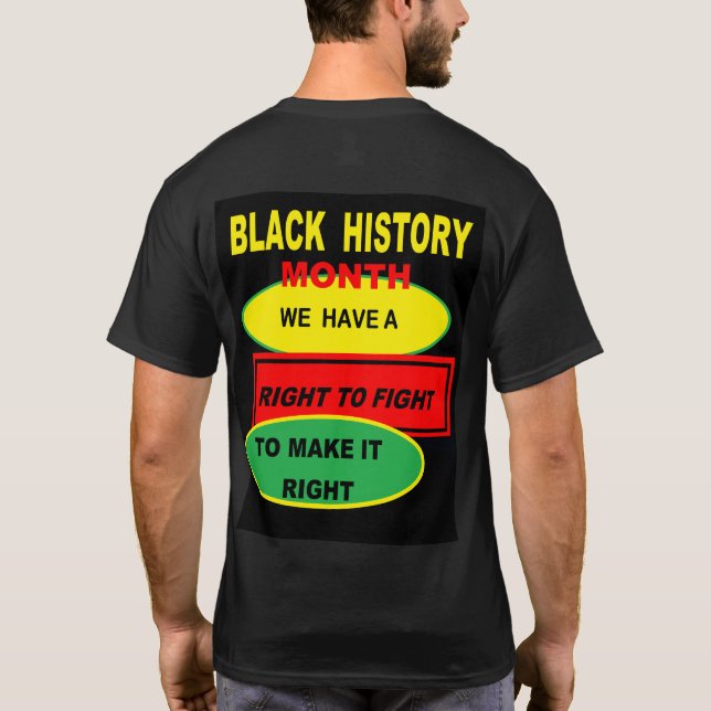 KEEP UP THE FIGHT.... T-Shirt (Back)