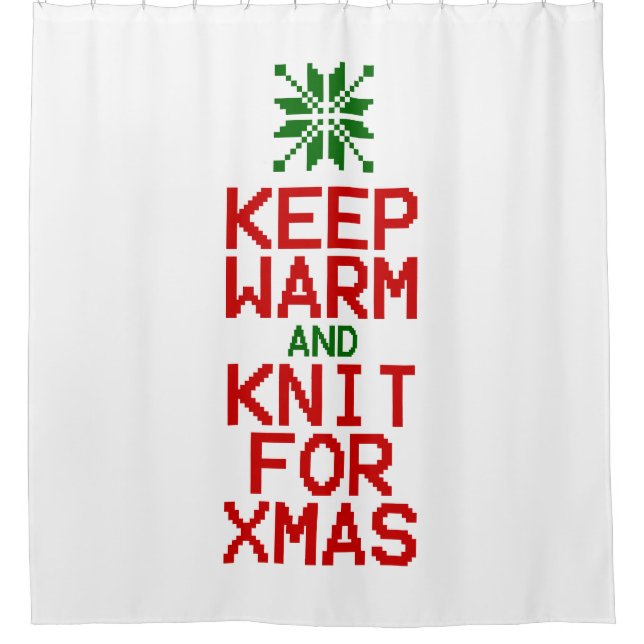 Keep Warm and Knit for Xmas (Front)