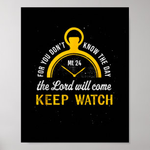 Keep Watch Matthew 24_42 Poster