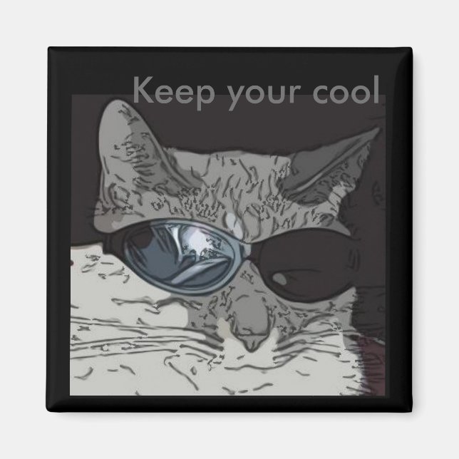Keep your cool magnet (Front)