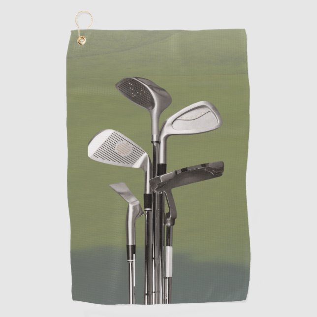 Keep Your Cool on the Course with Personalized  Golf Towel (Front)
