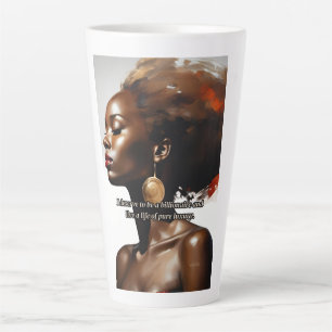 Keep your desk stylish and functional with this sm latte mug