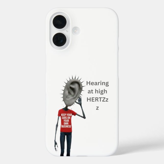 Keep your ears on your own business Case-Mate iPhone case (Back)