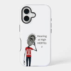 Keep your ears on your own business iPhone 16 case