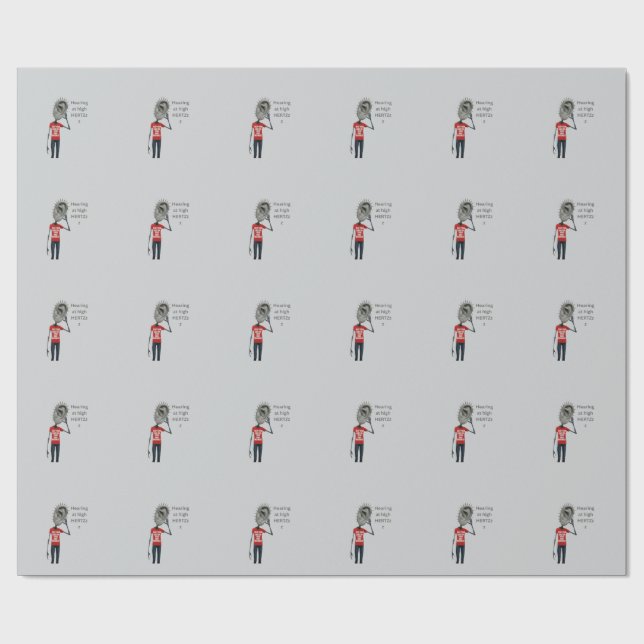 Keep your ears on your own business wrapping paper (Flat)