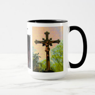 Keep your eyes on Jesus mug