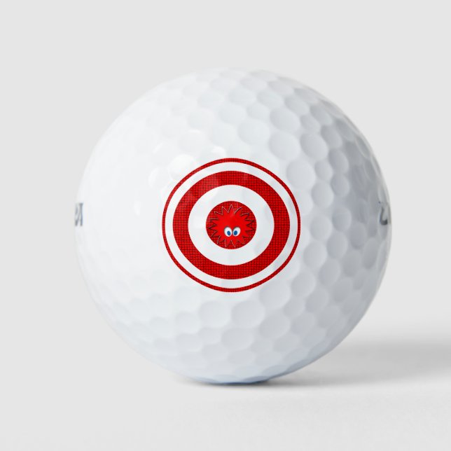 Keep your eyes on the target golf balls (Front)
