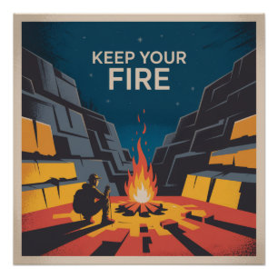 Keep Your Fire Poster