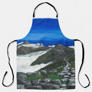 Keep your head above the clouds apron