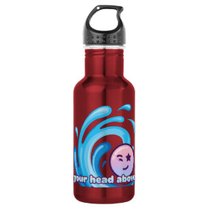 Keep Your Head Above Water 532 Ml Water Bottle