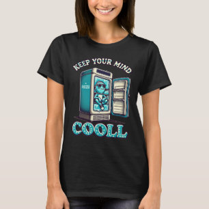 Keep Your Mind Cool Motivational Quote Sticker  T-Shirt