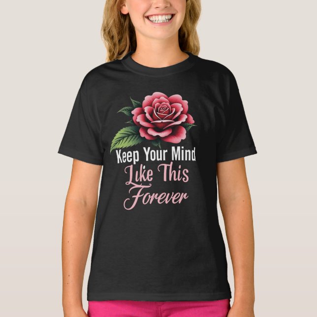 Keep your mind like this T-Shirt (Devant)