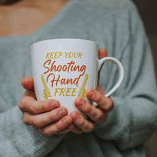 Keep Your Shooting Hand Free Coffee Mug