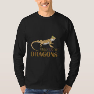 Keeper Of Bearded Dragons Pet Reptile For Terra T-Shirt
