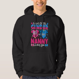 Keeper Of Gender Nanny Loves You Pink Or Blue Baby Hoodie