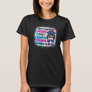 Keeper Of The Gender Auntie Keeper Of Gender Aunt T-Shirt