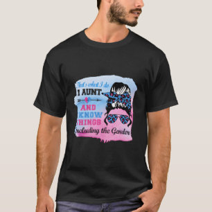 Keeper Of The Gender Auntie Keeper Of Gender Aunt T-Shirt