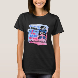 Keeper Of The Gender Auntie Keeper Of Gender Aunt  T-Shirt