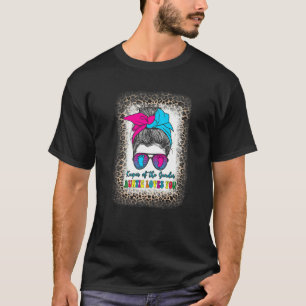 Keeper Of The Gender Auntie Loves You  Women Messy T-Shirt