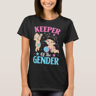 Keeper of the Gender Baby Party Gender Reveal Anno T-Shirt