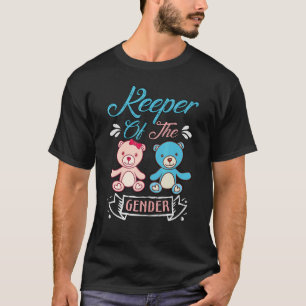 Keeper of the Gender Bears in blue and pink  party T-Shirt