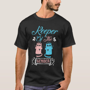 Keeper of the Gender Cute cats in blue and pink  p T-Shirt
