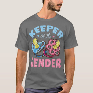 Keeper Of The Gender for Gender Reveal Party  T-Shirt